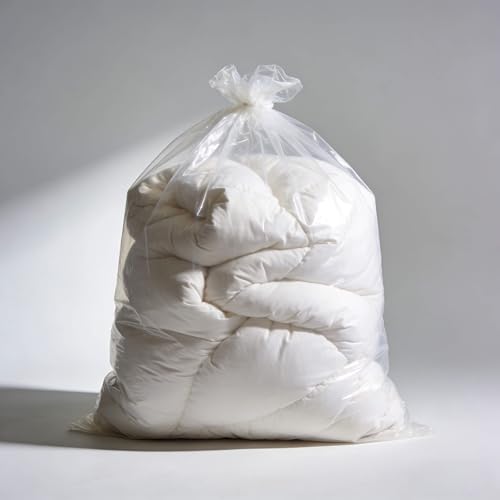 Large Plastic Bags 38 x 58 Inches Big Clear Storage Bags Great for Moisture proof, Dust proof, Luggage, Suitcase, Comforter, Appliances and More (5 Pack)