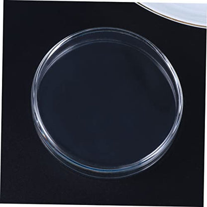 Toddmomy 1pc Glass Shrimp Feeder Bowl Crystal Glass Dish for Fish and Reptiles Decorative Aquarium Feeding Supply