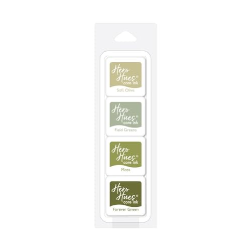 Hero Arts AF501 Olive Greens Core Ink Cubes