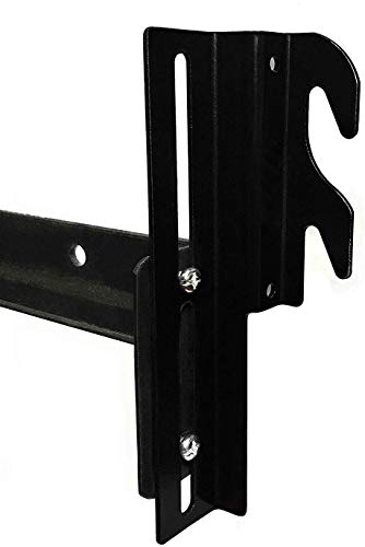 CAFORO #711 Bolt-On to Hook-On Conversion Frame Brackets, Rail Headboard Bracket, Bed Hook Adapter Kit (Set of 4) - color: Set of 4