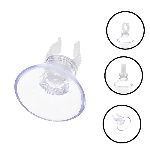 20pcs Plastic Oxygen Hose Suction Cup Fish Tank Oxygen Fixing Oxygen Pump Suction Cup Holder
