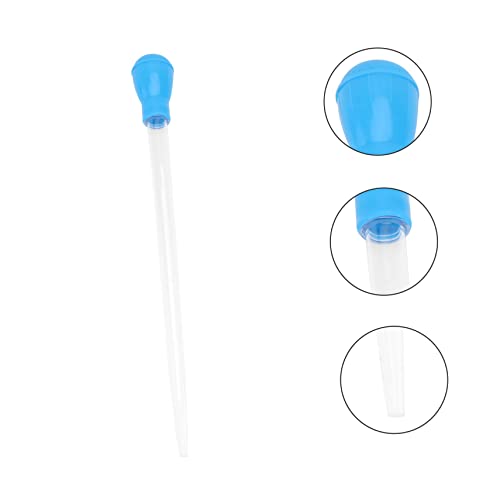 LIOOBO Manual Fish Tank Cleaning Tool 50ml Straw Cleaner Dropper for Aquarium - size: 43.00X4.00X4.00CM
