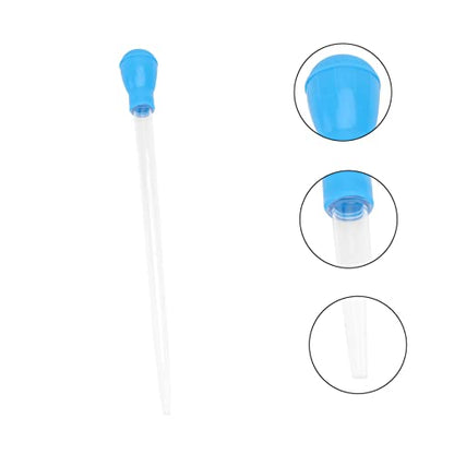 LIOOBO Manual Fish Tank Cleaning Tool 50ml Straw Cleaner Dropper for Aquarium - size: 43.00X4.00X4.00CM