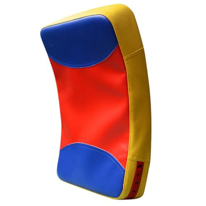 Arc-Shaped Kickboxing Kick Pad Xmas Leather Sponge Training Tool