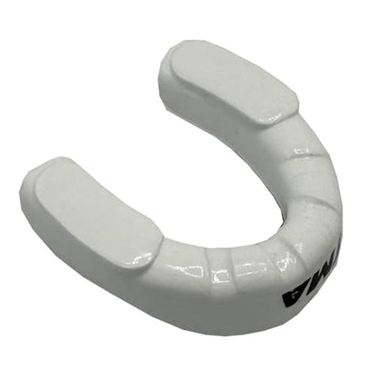 TMA Mouthguard Slim Fit, Adults and Kids Mouth Guard with Case for Boxing, Basketball, Lacrosse, Football, MMA, Martial Arts, Hockey and All Contact Sports (White/Blue, Adult) - color: White/Blue