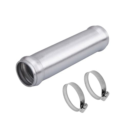 AC PERFORMANCE 1.25" (32mm) OD Aluminum Alloy Hose Joiner Silicone Pipe Connector Bead, 4" Length with 304 SS Clamps - size: 1.25" (32mm)