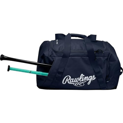 Rawlings Rawlings | Covert2 Duffel Equipment Bag | Baseball/Softball | Multiple Colors - color: Navy