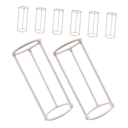 Holibanna 8pcs Humidifier Splash Guards Plastic Splash Guard for Rockery Fountain Adjustable Water-Resistant Mist Head Suitable for Home and Office Use