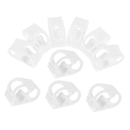 MAGICLULU 10-Piece Siphon Hose Clip Set Adjustable Tubing Clamp for Water Flow Regulation Soft Silicone Water Stop Clips for Secure Shut Off