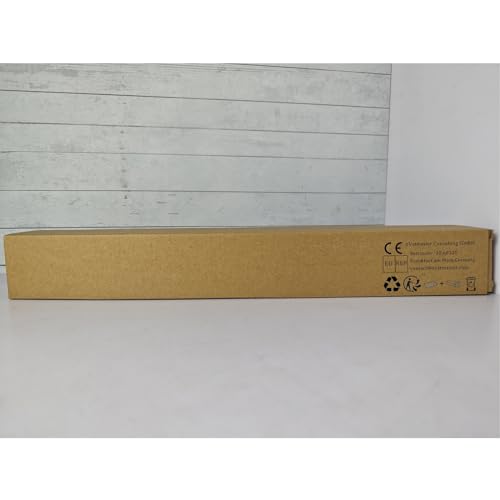 Wall Mounted Coat Rack, 7 Hooks, 25.7"x1.3", Modern, Black - size: 7 Hooks
