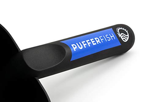 PUFFERFISH Sand Super Scoop™ | Hand Shovel for Epic Sand Castles | Super Strong & Perfectly Balanced | Adult Sized | Made of Recycled Fishing Nets