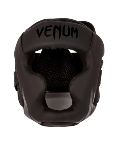 Venum Challenger Kids Headgear - color: Black, size: Large-Extra Large