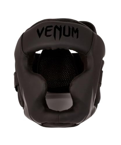 Venum Challenger Kids Headgear - color: Black, size: Large-Extra Large