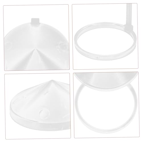 CHILDWEET 5pcs Portable Humidifier Splash Guard Set Waterproof Plastic Cover for Small Air Humidifiers for Fish Tanks and Ponds Prevents Water Splashing