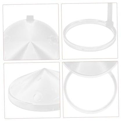 CHILDWEET 5pcs Portable Humidifier Splash Guard Set Waterproof Plastic Cover for Small Air Humidifiers for Fish Tanks and Ponds Prevents Water Splashing