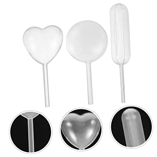 Cabilock 150pcs Ergonomic Liquid Dropper Pipettes for Cupcakes Chocolates and Aquariums Heart Round Rectangular Shapes