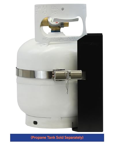 Flame King T-Racks® 5LB Propane Tank Mounting Bracket Strap for RVs, Trailers, Campervans, Jeeps, and Overland Vehicles