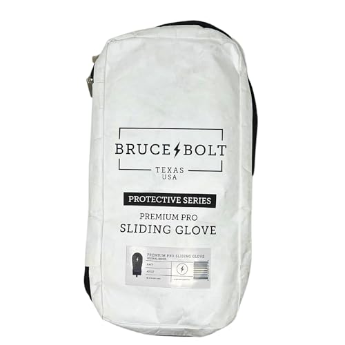 BRUCE BOLT Original Series Sliding Mitt - color: Navy Blue, size: Youth