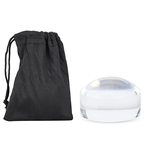 Magnifier 8X Acrylic Dome Magnifier Dome Magnifying Glass 50Mm