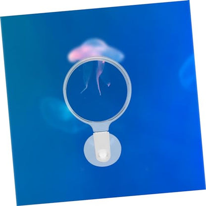 Totority Acrylic Magnifier for Aquarium Observation Multifunctional Glass for Plants Spiders and Small Animals Cup Design for Stability Educational Tool for Boys and Girls and Adults