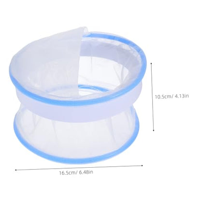 SUPVOX Guppy Breeding Box 6.49X6.49X4.13In Floating Mesh Aquarium Isolation Tank Divider Transparent Hatchery Net for Fish Fry Spawning and Monitoring