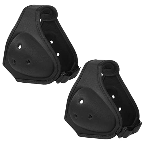Jerify 2 Pcs Wrestling Headgear for Kid Youth, Black - color: Black
