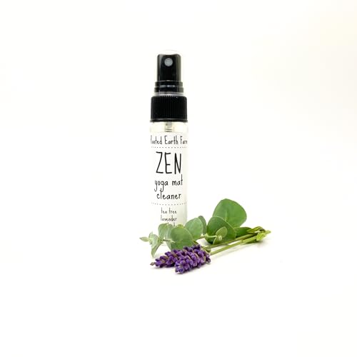 Zen Yoga Mat Spray - 1 fl oz - Lavender Pilates Mat Cleaner - Room and Body Mist
