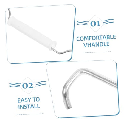 NUOBESTY 10Pcs Replaceable Bucket Handles Sturdy Grip for Household Pails Easy Installation for Water Buckets Versatile Use Home and Outdoor Activities