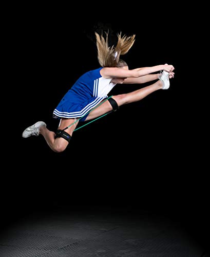 Cheer Kinetic Bands – Leg Strengthening Resistance Bands for Cheerleaders - style: Royal Level 1