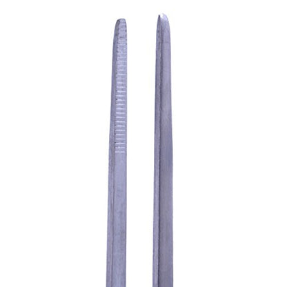 3 Pack Stainless Steel Aquarium Tools Set, Curved Straight Tweezers and Leveler Spatula for Aquatic Aquascaping