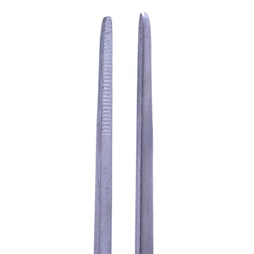 3-Pack Aquarium Tools Straight & Curved Tweezers Spatula Stainless Steel Aquascaping Tool Kit for Aquarium Heater Light Thermometers Gravel Sand Decorations Fish