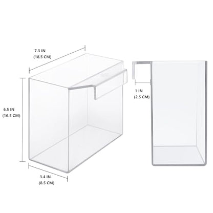 IOAOI Drip Acclimation Container for Fish & Corals – Hanging Acclimation Box for Saltwater & Freshwater Aquariums, Large