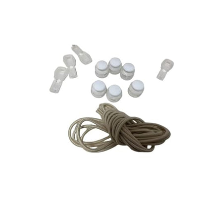 4 Set Backpack Extension Bungee Cord with Mount Buckles Elastic Shock Cord Net Pocket for Hiking Backpack Travel Backpack Laptop Backpack Helmet Balls Shoes Tent Towel Camping Gear Water Bottle
