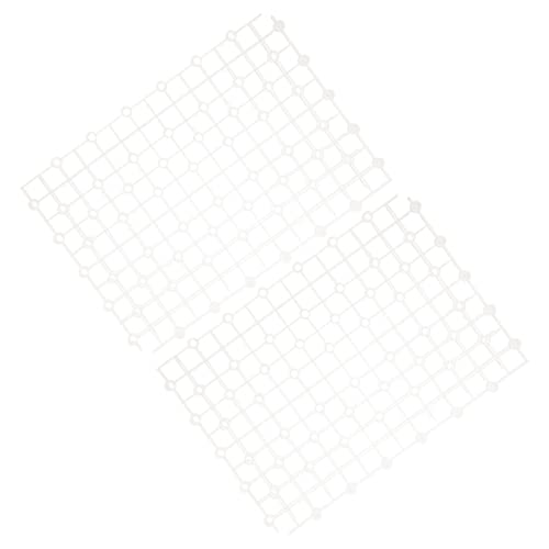 2pcs Fish Isolation Board UV Rack Inflatables Fountain Fish Fish Decor Feeder Activated Diffuser Panel Aquarium Plant Stand Plastic Transparent - color: Transparent