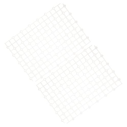 2pcs Fish Isolation Board UV Rack Inflatables Fountain Fish Fish Decor Feeder Activated Diffuser Panel Aquarium Plant Stand Plastic Transparent - color: Transparent
