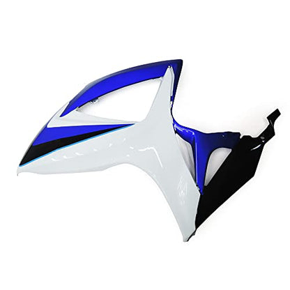 Injection Mold Fairing Kit Fit for Suzuki GSXR600 GSXR750 2006 2007 K6 06 ABS Plastics Bodywork Blue White Body Kits - size: Style 2