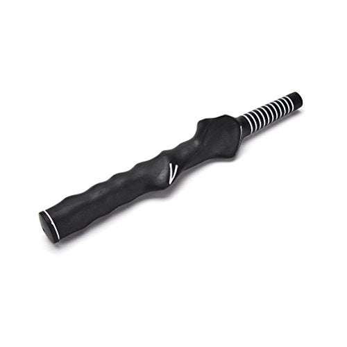 Right-Handed Golf Swing Training Grip Trainer, Black - color: 2 Pack