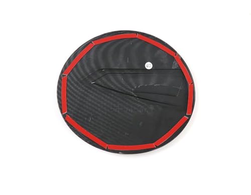 Car Accessories Compatible With Chevrolet Blazer 2019-2025 Exterior Fuel Tank Cap Protection Oil Gas Cover Trim ABS 1PC(Carbon Fiber Style) - color: Carbon Fiber Style