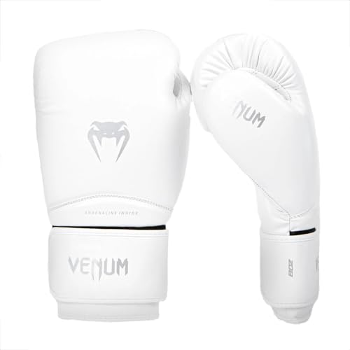 Venum Contender 1.5 Kids Boxing Gloves - color: White/Silver, size: 8-Ounce