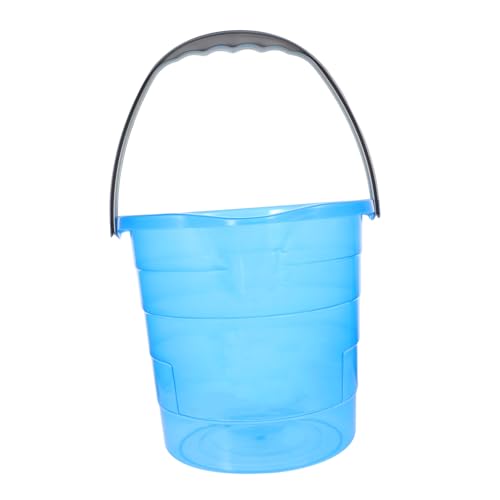 Beaupretty Plastic Water Bucket Handle Portable Multipurpose Storage Container for Home Thickened Plastic for Water Paint Laundry