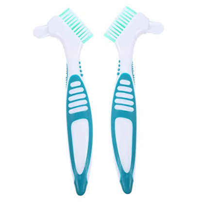 Turtle Shell Cleaning Brush Double-Head Compact Tool with Ergonomic Handle for Aquatic Turtle and Tortoise Care Removes Mud Dirt from Shell and Tank 6.29X1.96X0.59In - color: As Shown 1