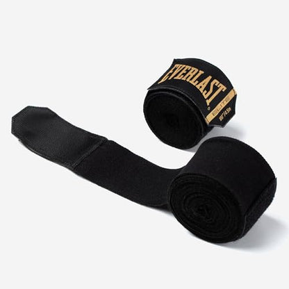 Everlast Elite 180" Handwrap - color: Black, size: ‎180"