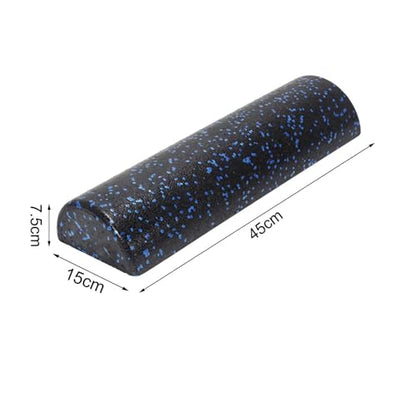 Half Round Foam Roller 18inch EPP Half Roller Massage Column for Muscle Recovery, Balance Training, Pilates, Yoga