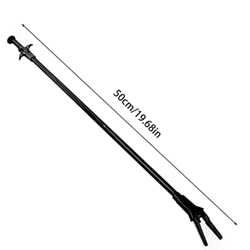 Aquarium Tongs Long Handle Aquatic Grass Plant Clamp Cleaning Tweezer for Fish Tank 50cm Algae Scrapers