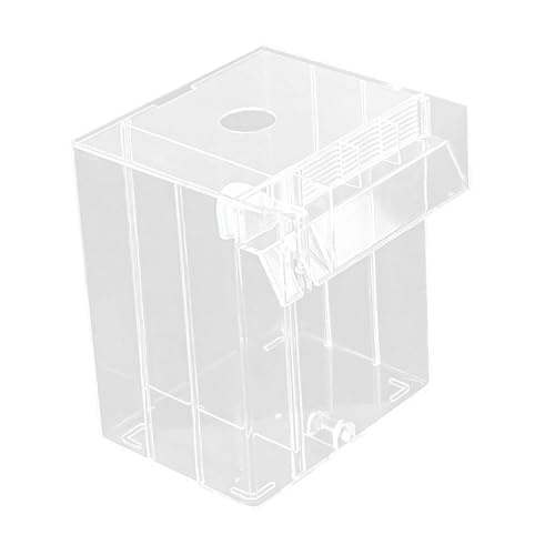 Baoblaze Aquarium Breeder Box Breeding Box Betta Clown Separation Net Guppy Separator Hatchery Breeder, Clear
