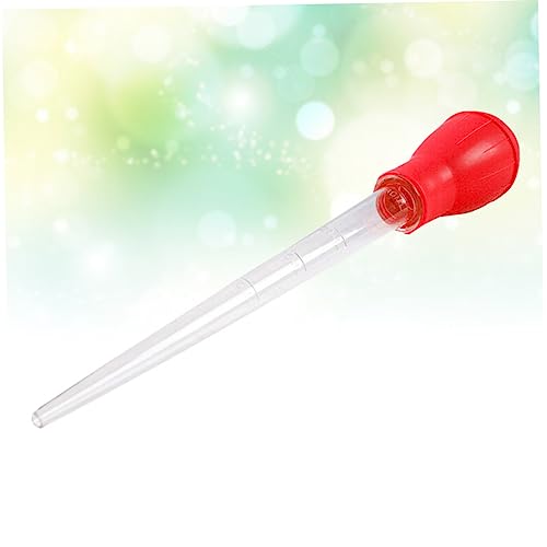 POPETPOP Aquarium Tools Pipette 50ml Manual Fish Tank Cleaner Red Practical Aquarium Waste Tool