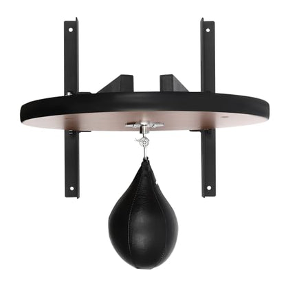 Speed Bag Platform, Speed Bag Platform Kit with Adjustable Height, Heavy Duty Boxing Training Equipment with Punching Ball for Homes, Gyms, Companies, Schools