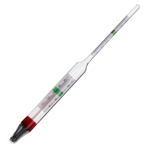 Gatuida 3sets Water Salimeter Test Tool Accurate Hydrometer for Aquariums Fish Farming and Water Quality Testing Measuring Cylinder