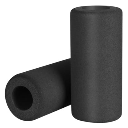 Sponge Foam Foot Pad Roller Pair, Used for Replacing Gym Exercise Equipment, Suitable for 2-inch Rod (Foam 7-7/8" X 3-4/8" Od X 1-7/8" Id) - color: Foam 7-7/8" X 3-4/8" Od X 1-7/8" Id