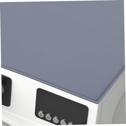 STOBOK Silicone Washer Dryer Top Protector Mat Non-slip Cushion for Washing Machine Dryer Pad for Stability Cleanliness Laundry Rooms